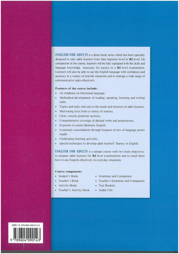 ENGLISH FOR ADULTS 1 STUDENT'S BOOK 2