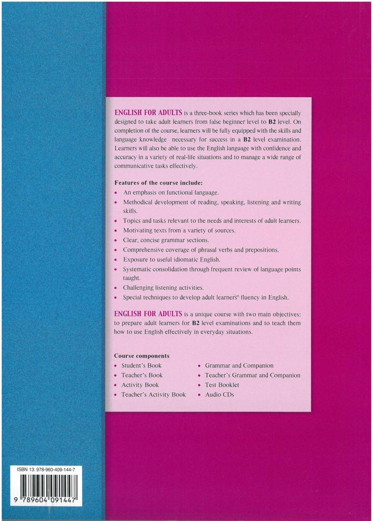 ENGLISH FOR ADULTS 2 WORKBOOK 2