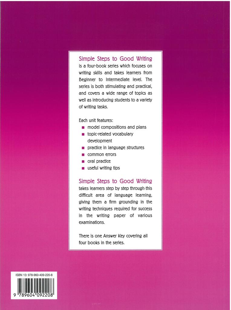 SIMPLE STEPS TO GOOD WRITING 4 2