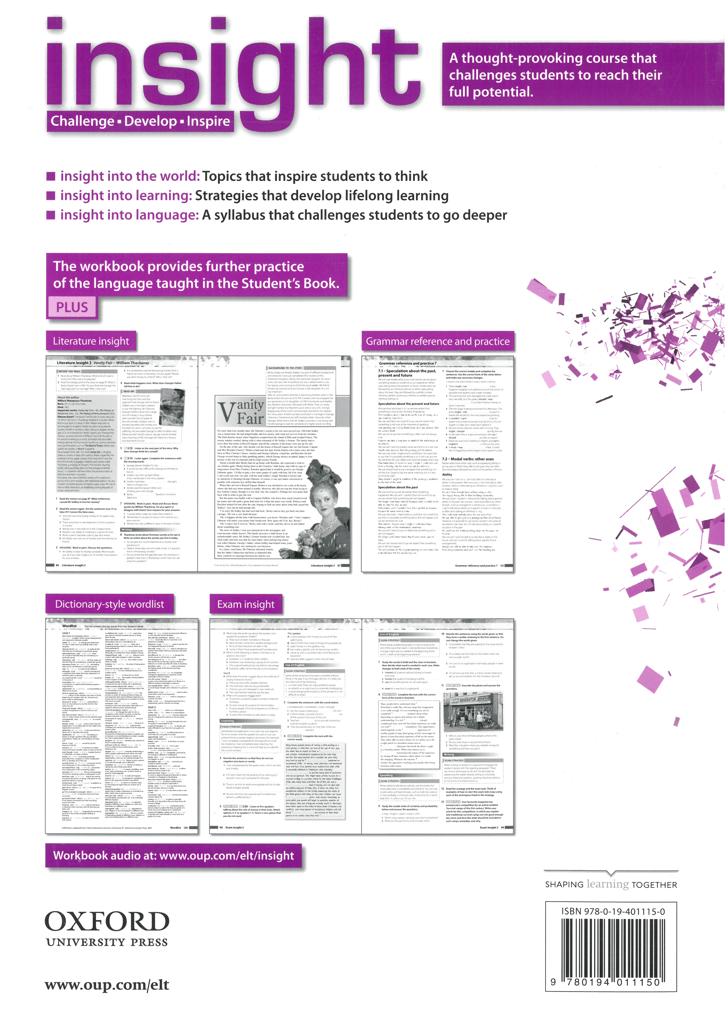 INSIGHT ADVANCED WORKBOOK 2