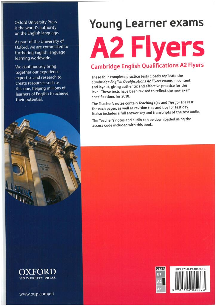 YOUNG LEARNER'S FLYERS (+DOWNLOADABLE AUDIO) 2ND EDITION 2018 2
