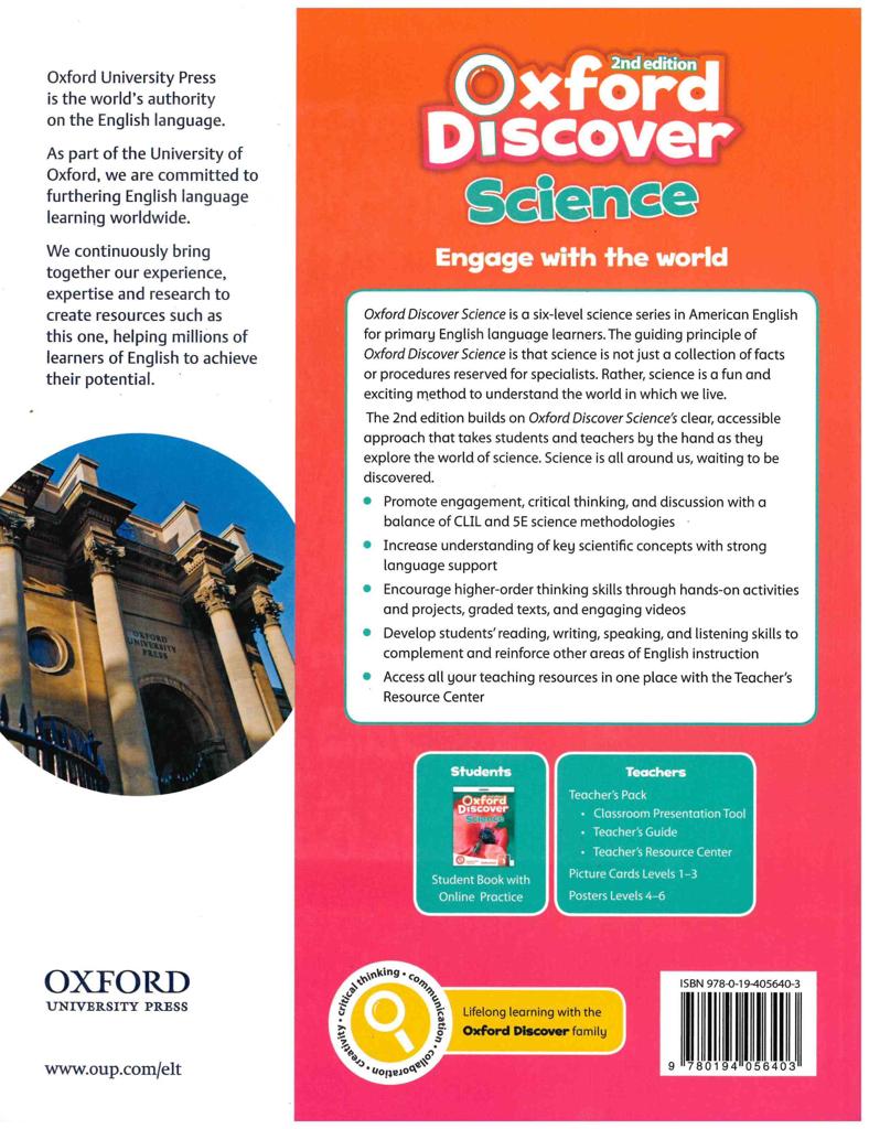 DISCOVER SCIENCE 2ND EDITION 1 STUDENT'S BOOK 2