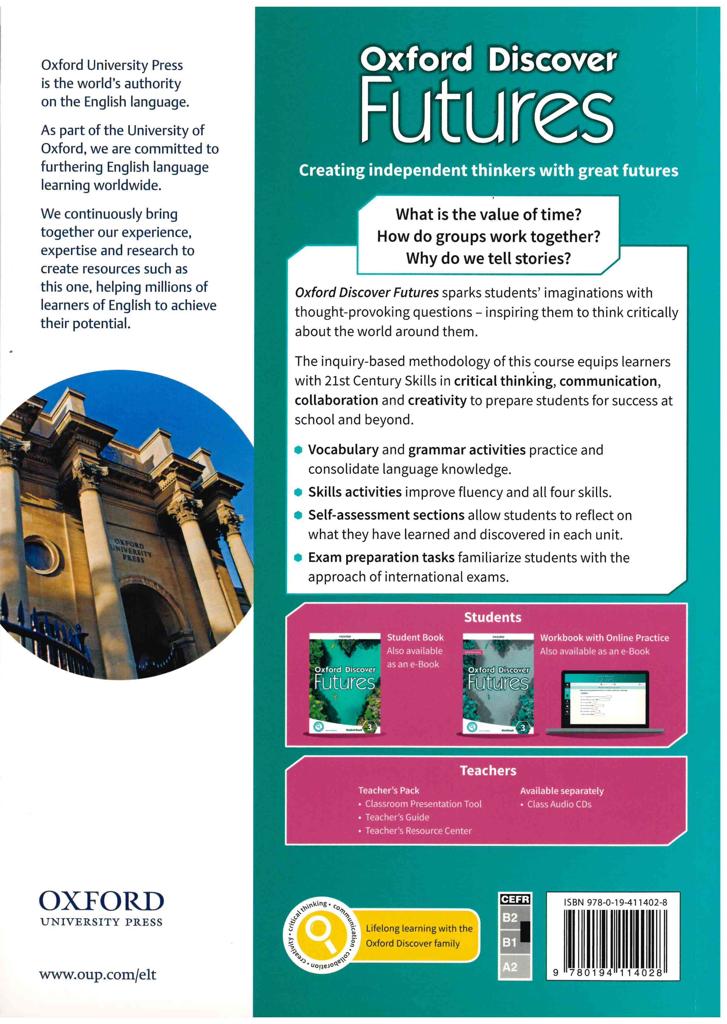 OXFORD DISCOVER FUTURES 3 WORKBOOK WITH ONLINE PRACTICE 2
