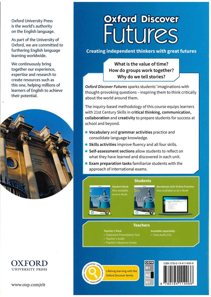 OXFORD DISCOVER FUTURES 4 WORKBOOK (+ONLINE PRACTICE) 2