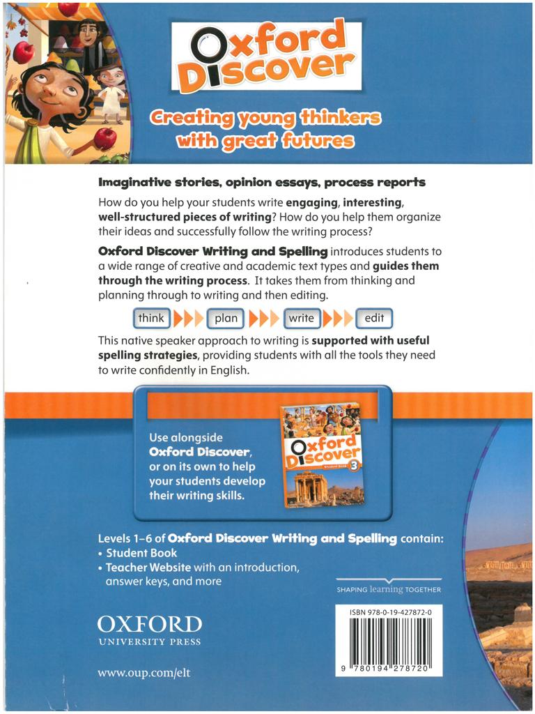 DISCOVER 3 WRITING & SPELLING BOOK 2