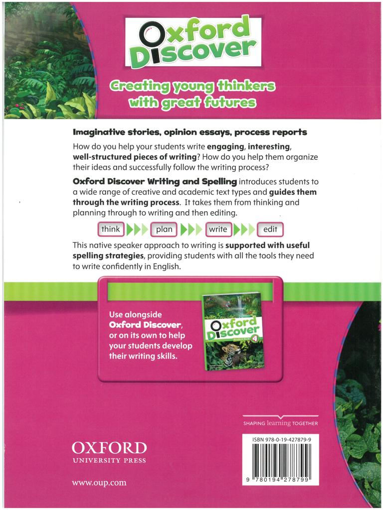 DISCOVER 4 WRITING & SPELLING BOOK 2