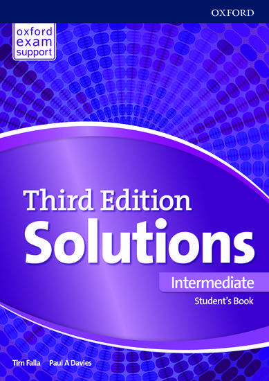 SOLUTIONS 3RD EDITION INTERMEDIATE: STUDENT'S BOOK 1