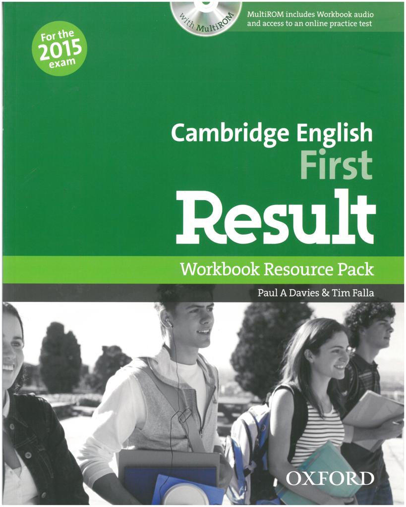RESULT CAMBRIDGE FCE WORKBOOK WITHOUT KEY (+CD) REVISED 2015 1
