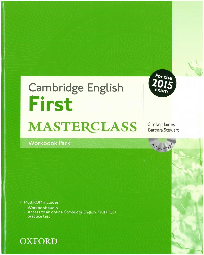 FIRST FCE MASTERCLASS WORKBOOK WITHOUT KEY (+CD) REVISED 2015 1
