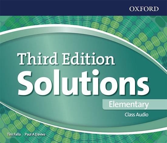 SOLUTIONS 3RD EDITION ELEMENTARY CLASS AUDIO CDS 1