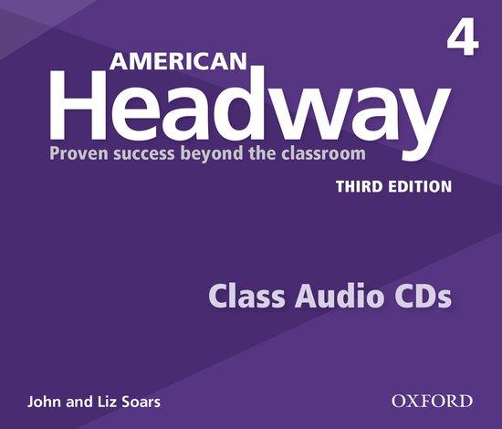 AMERICAN HEADWAY 4 3RD EDITION CDs(4) 1