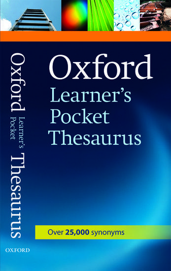 OXFORD LEARNER'S POCKET THESAURUS 1