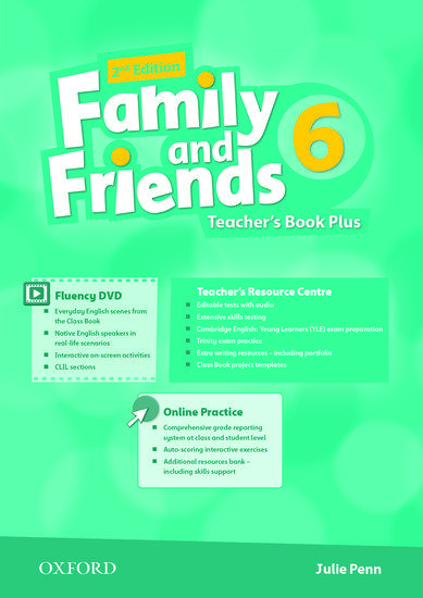 FAMILY & FRIENDS 6 2ND ED TEACHER'S BOOK PLUS 2019 1