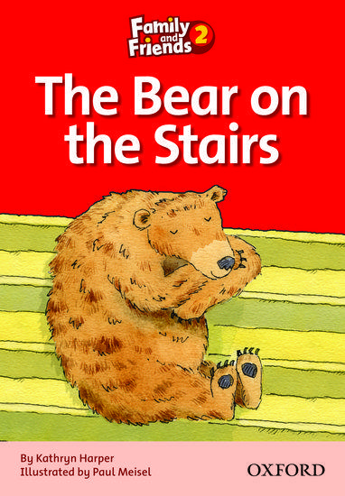 FAMILY & FRIENDS 2 BEAR ON STAIRS 1