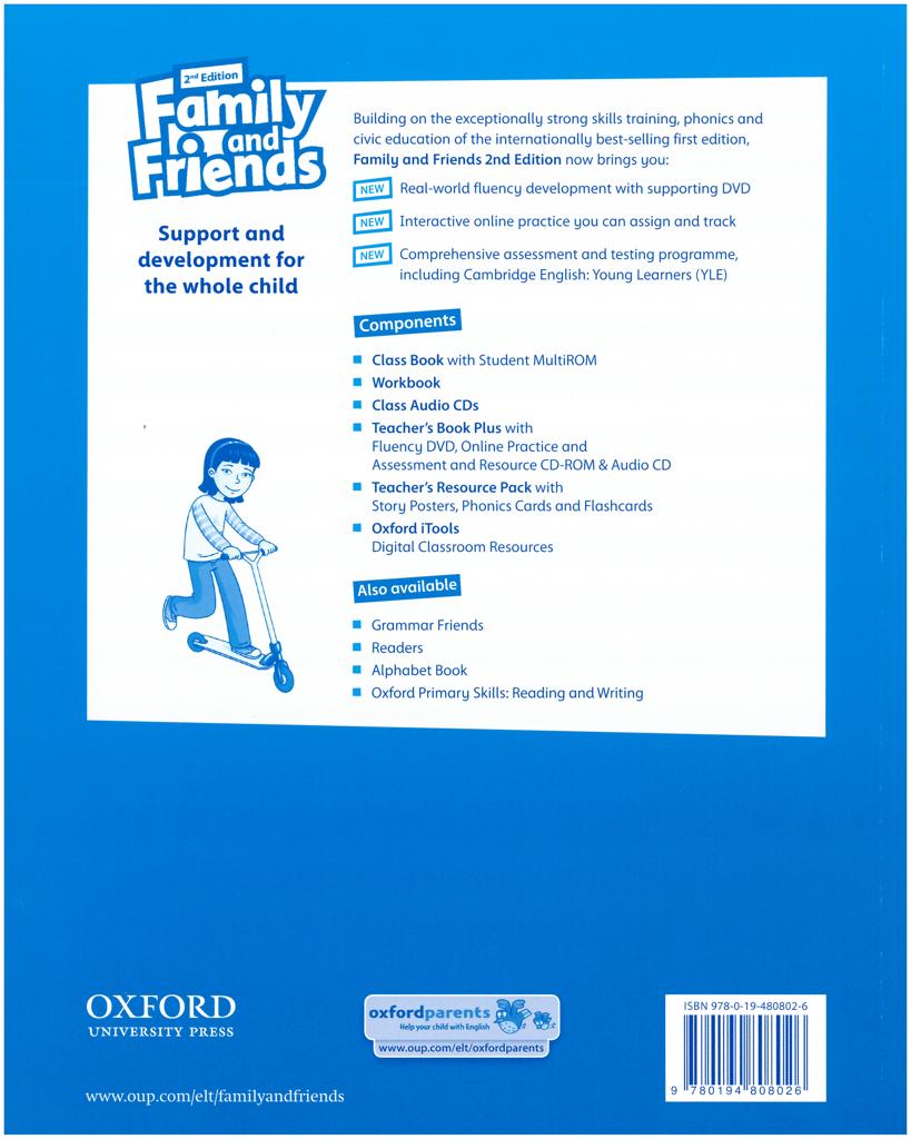 FAMILY & FRIENDS 1 2ND EDITION WORKBOOK 2