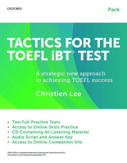 TACTICS FOR THE TOEFL IBT® TEST SELF-STUDY PACK 1