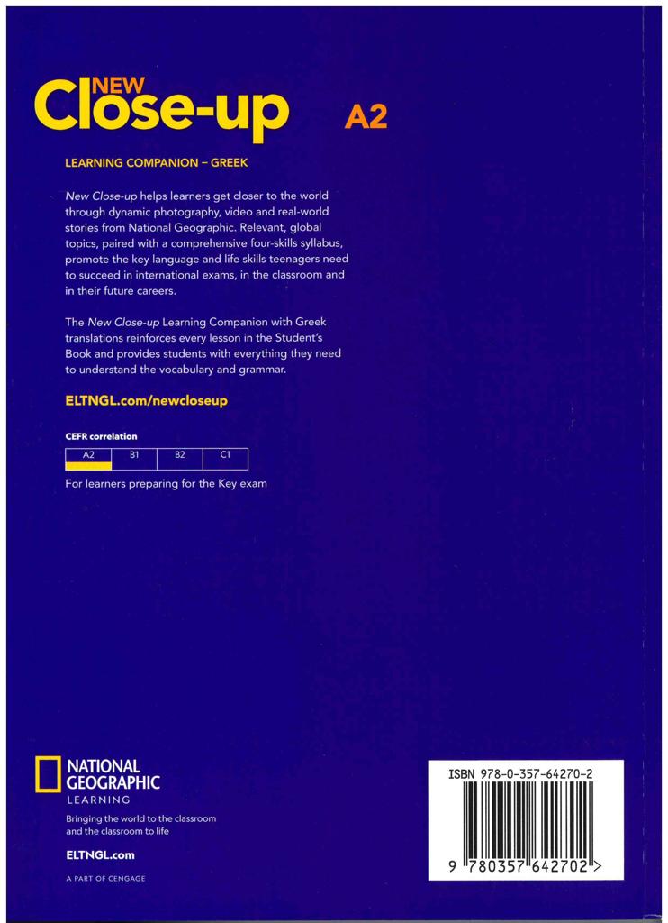 NEW CLOSE UP A2 3RD EDITION COMPANION 2