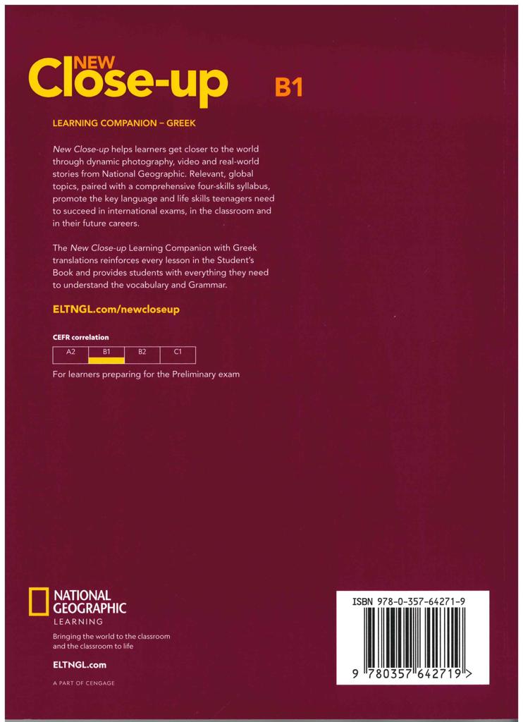 NEW CLOSE UP B1 3RD EDITION COMPANION 2