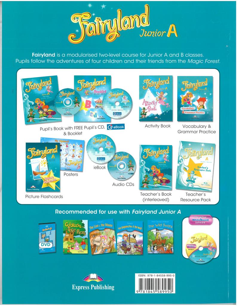 FAIRYLAND JUNIOR A STUDENT'S BOOK (+BOOKLET+CD+DVD+ieBOOK) 2