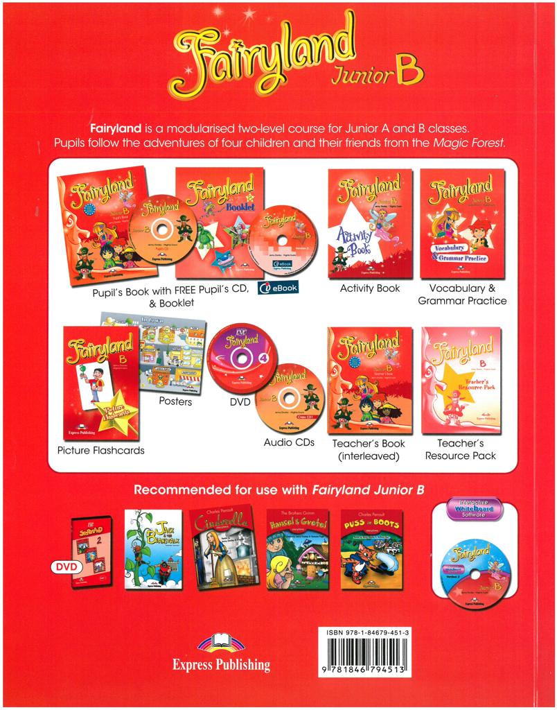 FAIRYLAND JUNIOR B STUDENT'S BOOK (+BOOKLET+CD+DVD+ieBOOK) 2