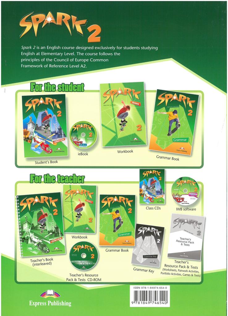 SPARK 2 STUDENT'S BOOK (+ieBOOK) 2