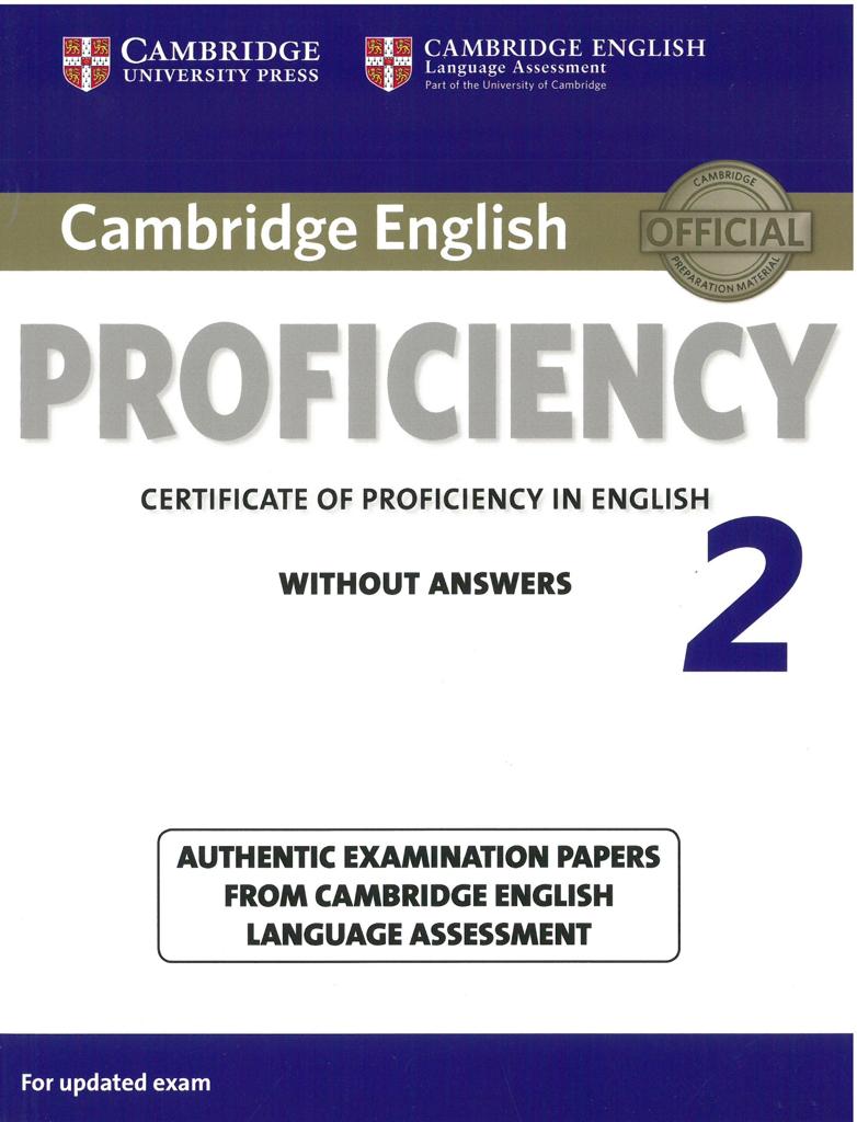 CPE CAMBRIDGE PROFICIENCY 2 PRACTICE TESTS 1