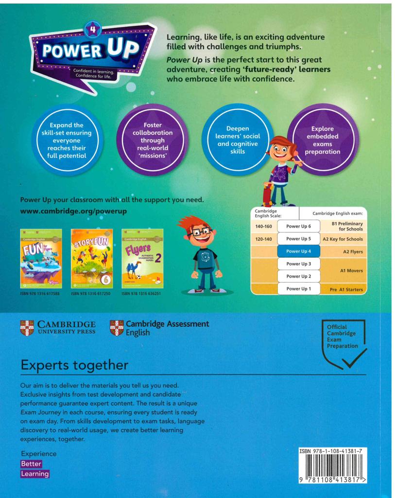 POWER UP 4 STUDENT'S BOOK 2