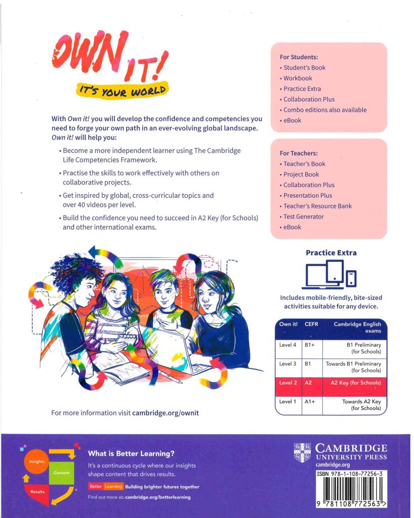 OWN IT! 2 STUDENT'S BOOK (+EXTRA PRACTICE) 2