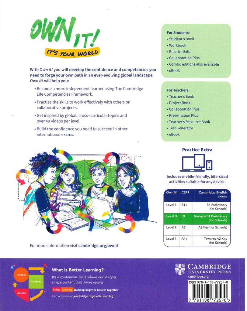 OWN IT! 3 STUDENT'S BOOK (+EXTRA PRACTICE) 2
