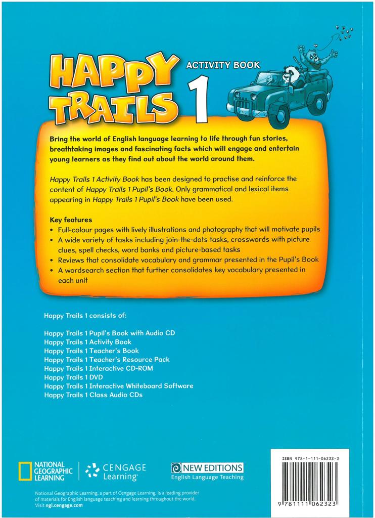 HAPPY TRAILS 1 WORKBOOK 2