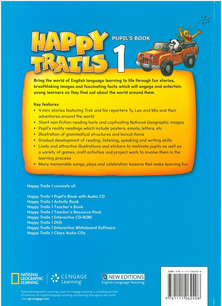HAPPY TRAILS 1 STUDENT'S BOOK (+CD) 2