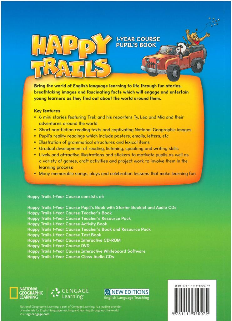 HAPPY TRAILS ONE-YEAR COURSE STUDENT'S BOOK (+CD) 2