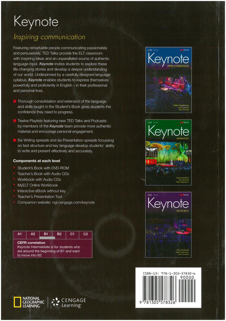 KEYNOTE INTERMEDIATE WORKBOOK (+CD) 2
