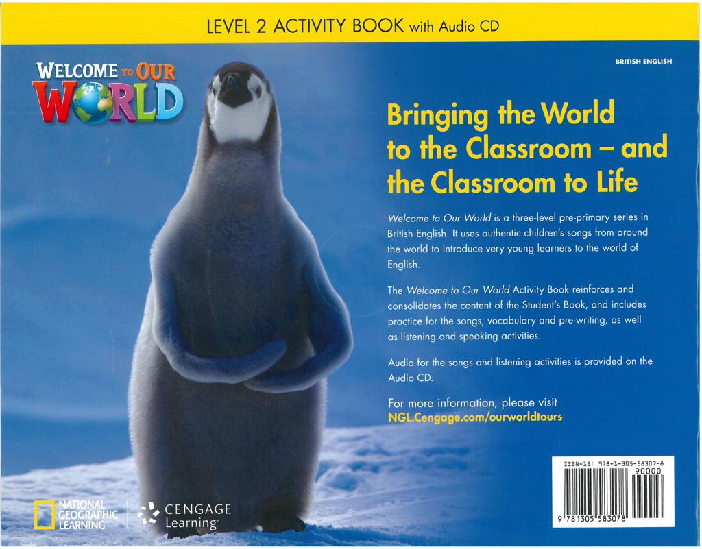 WELCOME TO OUR WORLD 2 WORKBOOK (+CD) 2