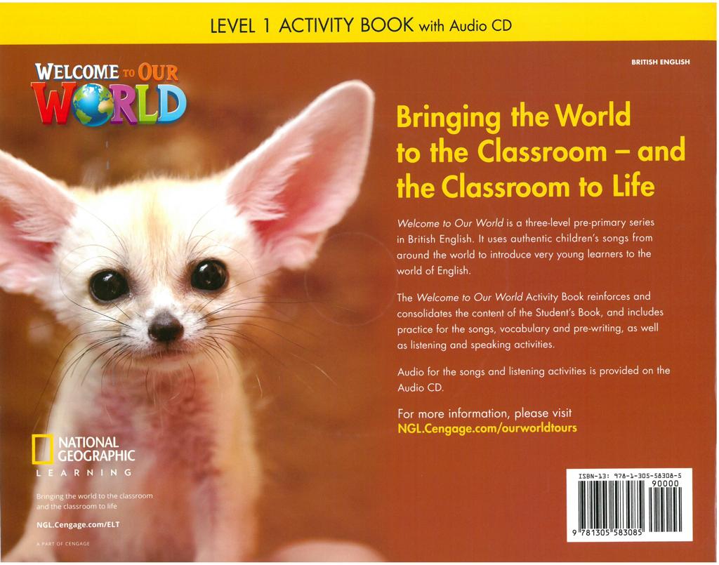 WELCOME TO OUR WORLD 1 WORKBOOK (+CD) 2