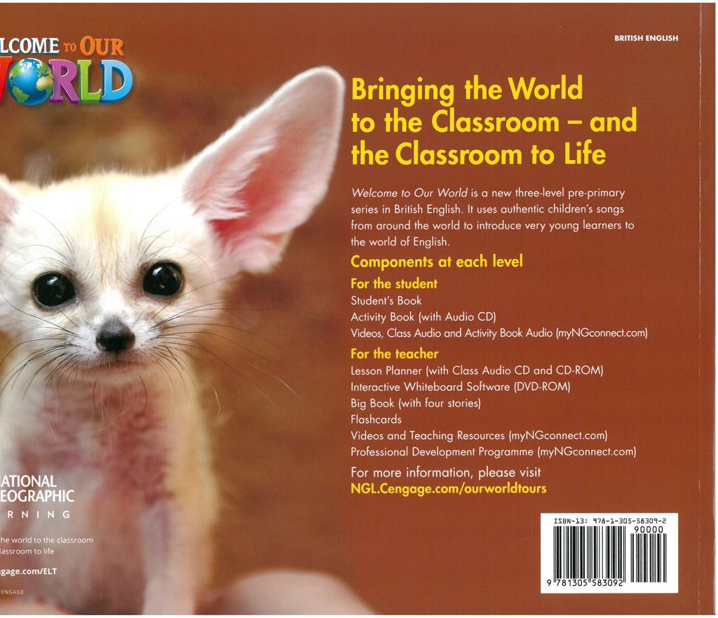 WELCOME TO OUR WORLD 1 STUDENT'S BOOK (+ONLINE) 2