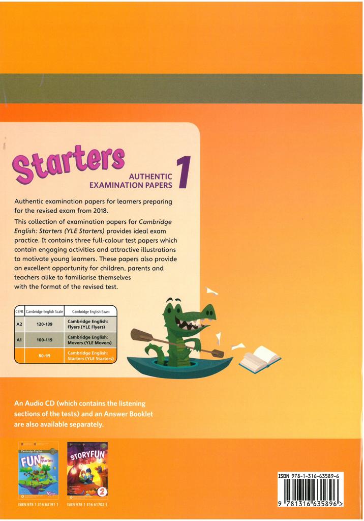 STARTERS 1 STUDENT'S BOOK REVISED 2018 2