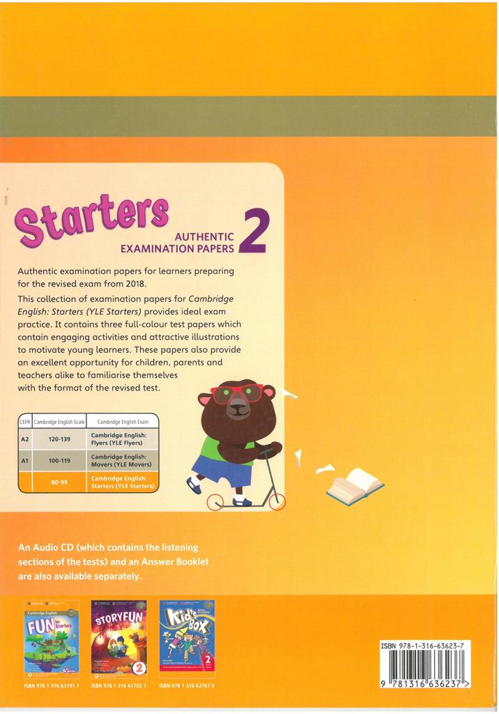 STARTERS 2 STUDENT'S BOOK REVISED 2018 2