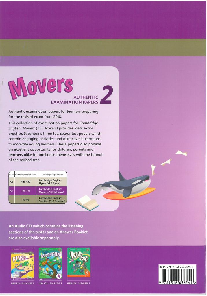 MOVERS 2 STUDENT'S BOOK REVISED 2018 2