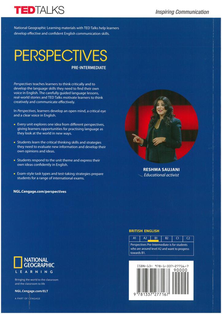CENGACE PERSPECTIVES PRE-INTERMEDIATE STUDENT'S BOOK 2