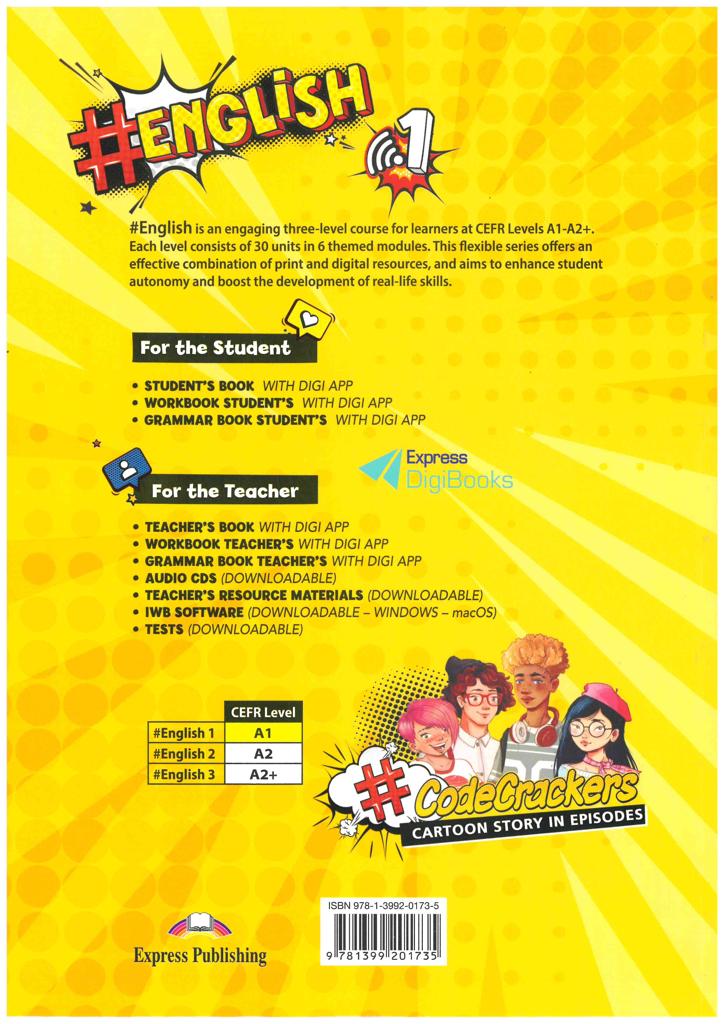 HASHTAG #ENGLISH 1 WORKBOOK (WITH DIGIBOOK) 2