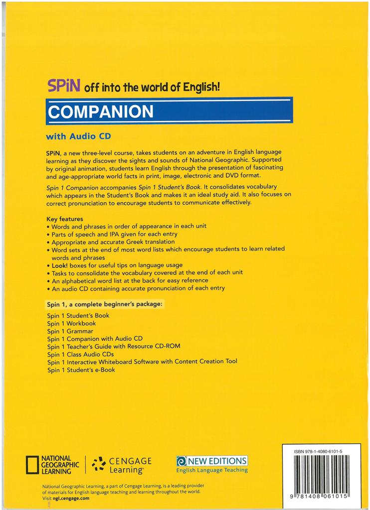 SPIN 1 COMPANION (+CD) 2