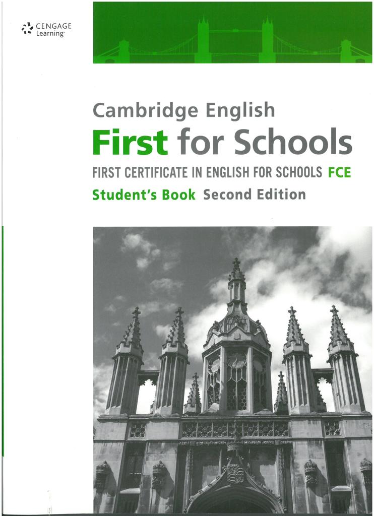 CAMBRIDGE FCE FOR SCHOOLS PRACTICE TESTS 2ND EDITION STUDENT'S BOOK 1