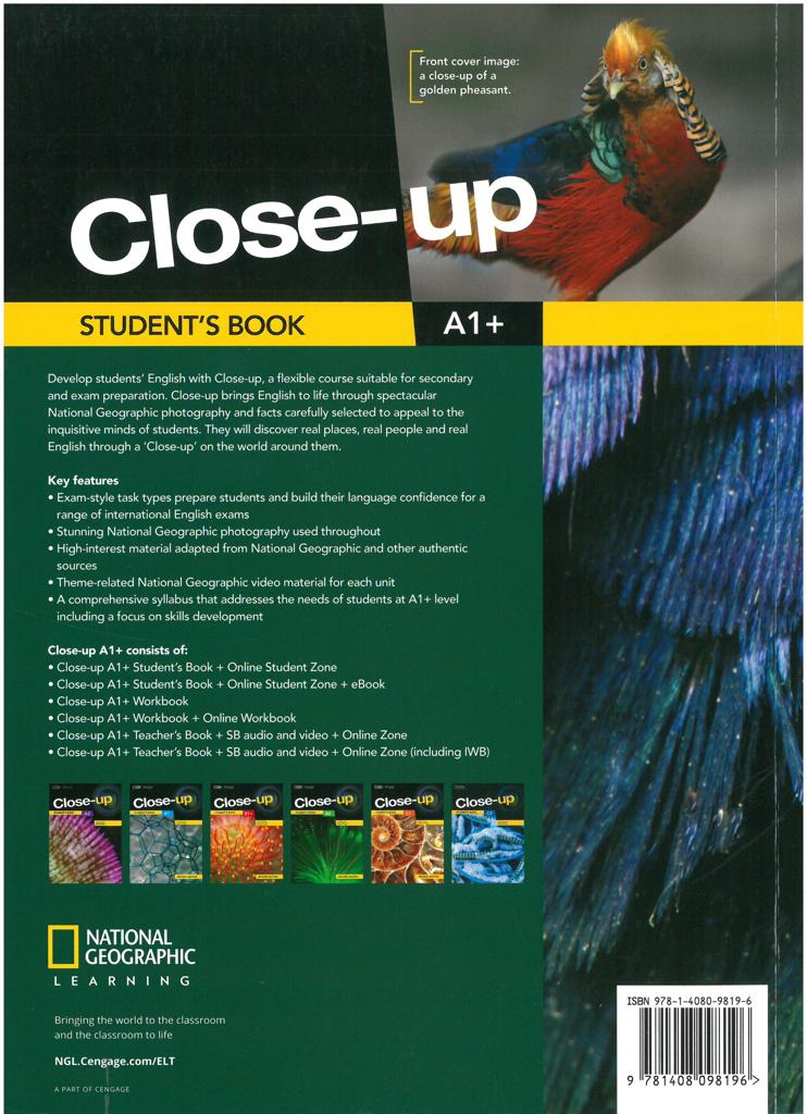 CLOSE UP A1+ 2ND EDITION STUDENT'S BOOK 1
