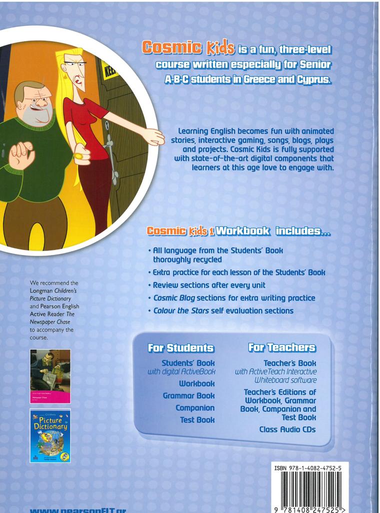COSMIC KIDS 1 WORKBOOK 2
