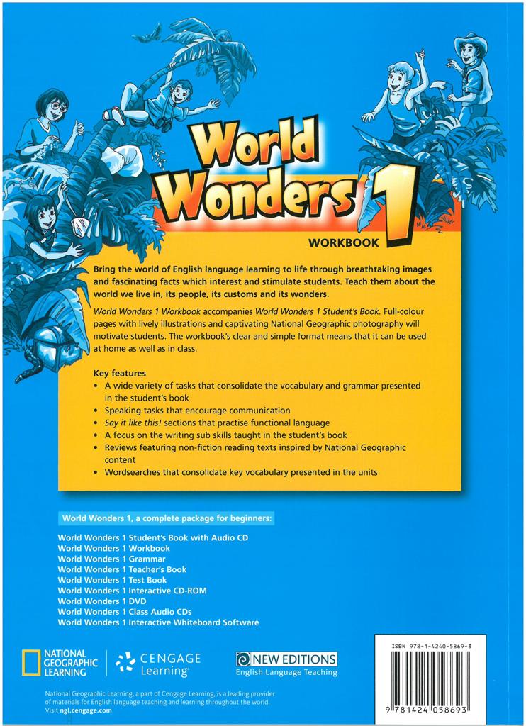 WORLD WONDERS 1 WORKBOOK 2