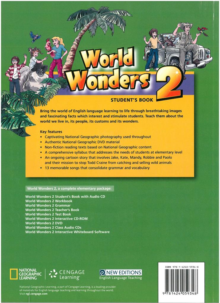 WORLD WONDERS 2 STUDENT'S BOOK (+CD) 2