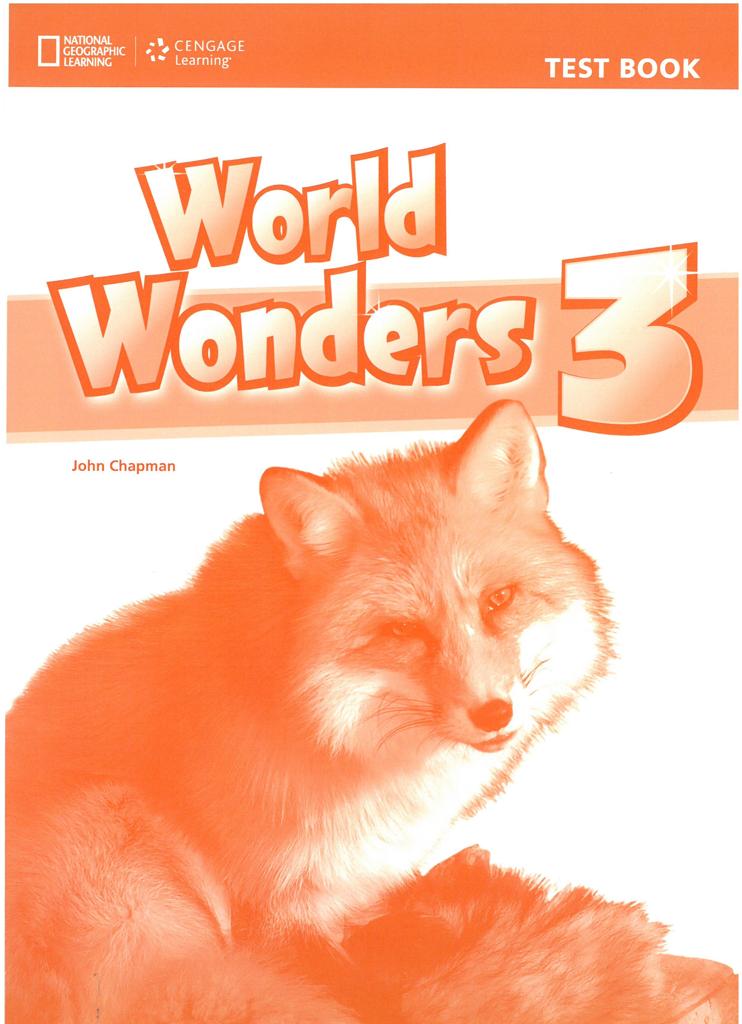WORLD WONDERS 3 TEST BOOK 1