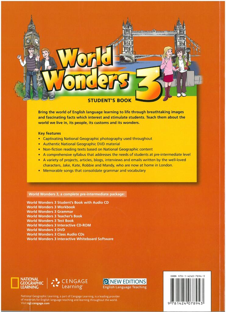 WORLD WONDERS 3 STUDENT'S BOOK (+CDs) 2