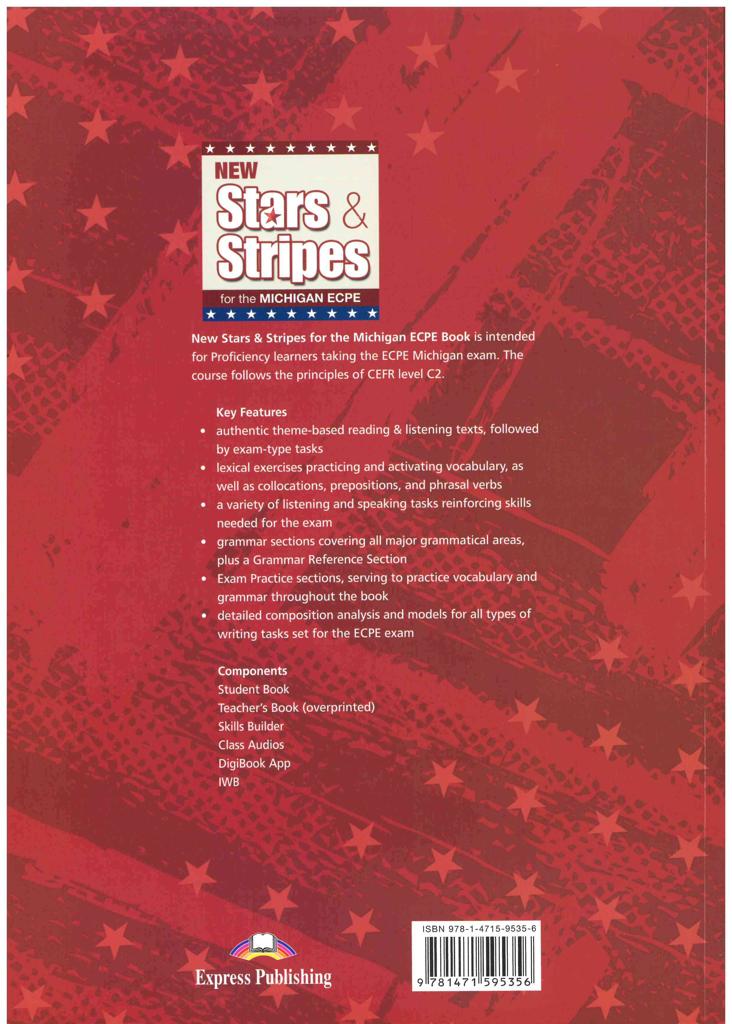 NEW STARS & STRIPES FOR THE MICHIGAN ECPE STUDENT'S BOOK (+DIGI-BOOK)  FOR THE REVISED 2021 EXAM 2